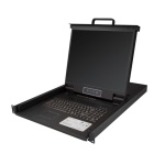Startech.Com - StarTech.com Console KVM per armadio Rack a 8 porte VGA con schermo LCD - 19