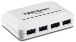 Trendnet - Trendnet TU3-H4, 5000 Mbit/s, Bianco, CE, FCC, 0,3 W, 68 g, 0 - 40 °C
