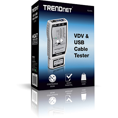 Trendnet TC-NT3 tester per cavo di rete Argento