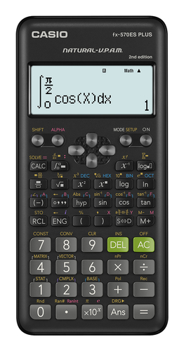 Calcolatrice Casio FX 570ES Plus 2 FX SERIES Natural Textbook Display 