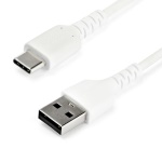 Startech.Com - StarTech.com Cavo da USB 2.0 a USB-C di 1 m - Bianco, 1 m, USB A, USB C, USB 2.0, 480 Mbit/s, Bianco