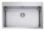Apell - Apell LNR75FBC, Lavello sottopiano, Rettangolare, Acciaio inossidabile, Acciaio inossidabile, 1 ciotole, Rettangolare