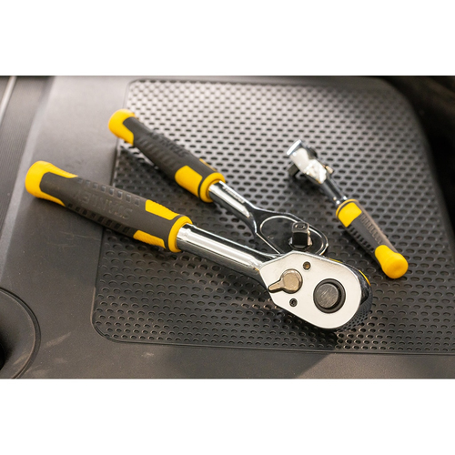 Stanley STMT82665-0 chiave a cricchetto 8,34 mm 1 pz Nero, Giallo 72