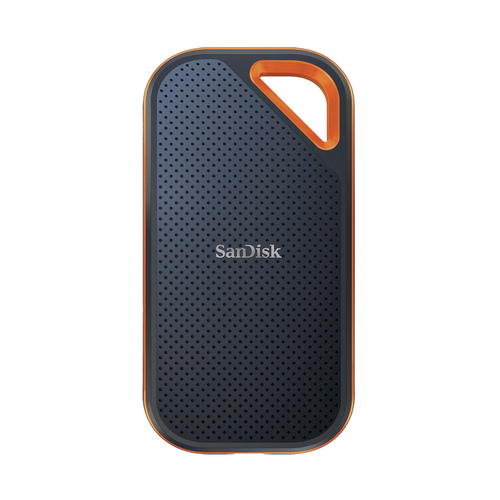 SSD esterno Sandisk SDSSDE81 1T00 G25 EXTREME PRO V2 Black e Orange