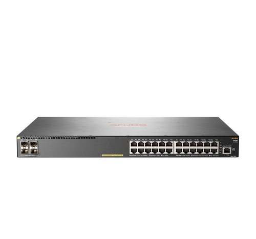 Aruba, a Hewlett Packard Enterprise company Aruba 2930F 24G PoE+ 4SFP+ Gestito L3 Gigabit Ethernet (10/100/1000) Supporto Power over Ethernet (PoE) 1U Grigio
