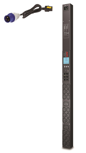 APC AP8858EU3, Monitorata, 0U, Verticale, 20 presa(e) AC, Accoppiatore C13, Accoppiatore C19, IEC309