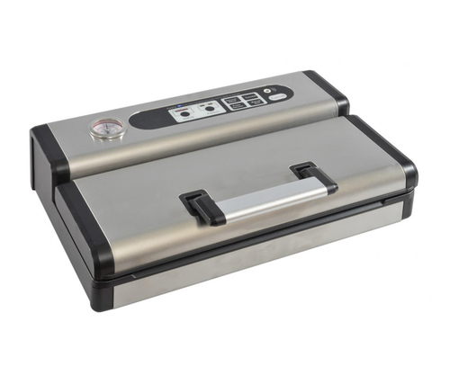 Reber 9720 N V-PRO macchina per sottovuoto -900 mbar Nero, Acciaio inossidabile