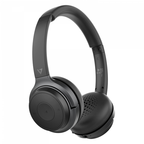 V7 HB600S cuffia e auricolare Padiglione auricolare Connettore 3.5 mm USB tipo-C Bluetooth Base di ricarica Nero
