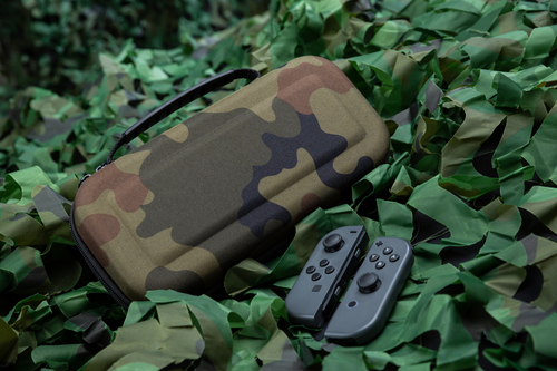 Bigben Interactive SWITCHPOUCHCAMO custodia per console portatile Custodia a sacchetto Nintendo Mimetico, Verde