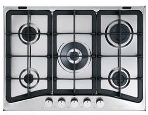 De Longhi DeLonghi IF 57 PRO N, Acciaio inossidabile, Da incasso, Gas, 5 Fornello(i), 5 Fornello(i), Regolare