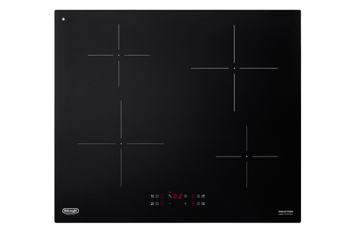 DeLonghi PIN 62 Nero Da incasso 60 cm Piastra sigillata 4 Fornello(i)