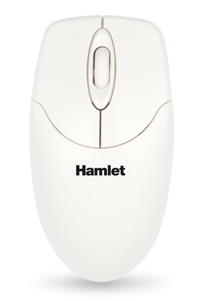 Mouse Hamlet XMICEU2WH OEM Optical Wired White