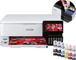 EPSON - Epson EcoTank ET-8500, Ad inchiostro, Stampa a colori, 5760 x 1440 DPI, Scansione a colori, A4, Bianco