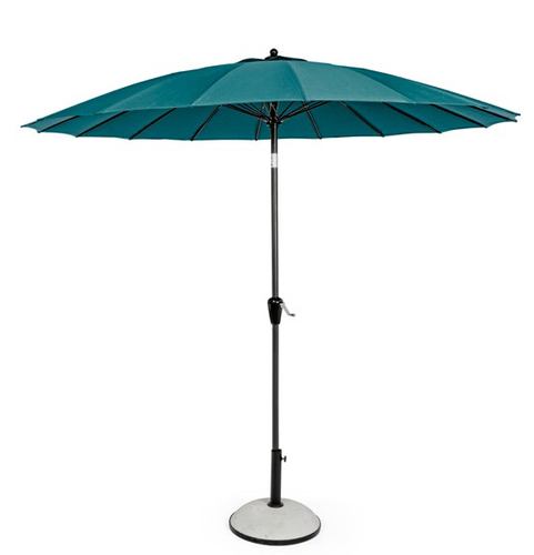 Bizzotto ATLANTA Ombrellone da patio a sbalzo Rotondo Colore acqua