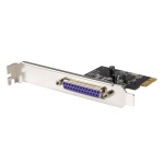 Startech.Com - StarTech.com PEX1P2, PCIe, Parallelo, PCIe 1.0a, Nero, Acciaio, 26297 h, PLX/Oxford - OXPCIe952