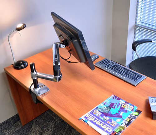 45-295-026 Ergotron LX Series Desk Mount LCD Arm, Tall Pole, 11,3 kg, 86,4 cm (34