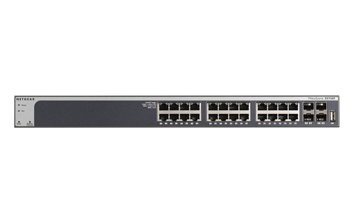 Netgear XS728T Gestito L2+/L3 10G Ethernet (100/1000/10000) Nero
