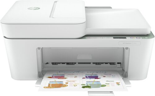 HP DeskJet Stampante multifunzione 4122e, Colore, Stampante per Casa, Stampa, copia, scansione, invio fax da mobile, wireless; idonea a Instant Ink; stampa da smartphone o tablet; scansione verso PDF