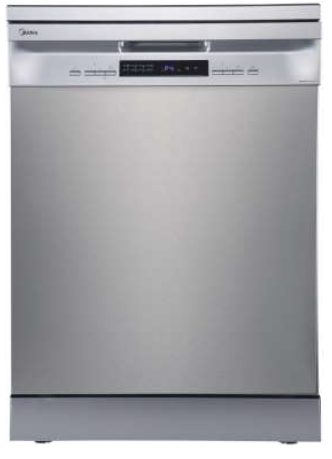 Midea MFD60S200X.1-IT lavastoviglie Libera installazione 14 coperti D