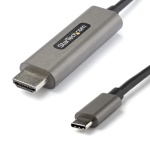 Startech.Com - StarTech.com Cavo adattatore USB C HDMI da 3m 4K 60Hz con HDR10 - Adattatore type C HDMI 4K Ultra HD - HDMI 2.0b - Video convertitore da USB-C a HDMI HDR per monitor/display - Modalità DP 1.4 Alt HBR3, 3 m, HDMI tipo A (Standard), USB tipo-C, Maschio, Maschio, Dritto