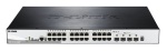 D-LINK - D-Link DGS-1510-28XMP, Gestito, L2/L3, Gigabit Ethernet (10/100/1000), Full duplex, Supporto Power over Ethernet (PoE)