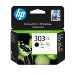HP - HP Cartuccia di inchiostro nero originale ad alta capacità 303XL, Resa elevata (XL), Inchiostro a base di pigmento, 12 ml, 600 pagine, 1 pz, Confezione singola