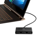 HP - HP Hub USB-C to USB-A, USB 3.2 Gen 1 (3.1 Gen 1) Type-C, USB 3.2 Gen 1 (3.1 Gen 1) Type-A, Nero, HP ZBook Studio G4 MWS HP ZBook 15 G4 HP ZBook 17 G4 HP ZBook 15u G4 HP ProBook x360 11 G1 EE HP..., Casa