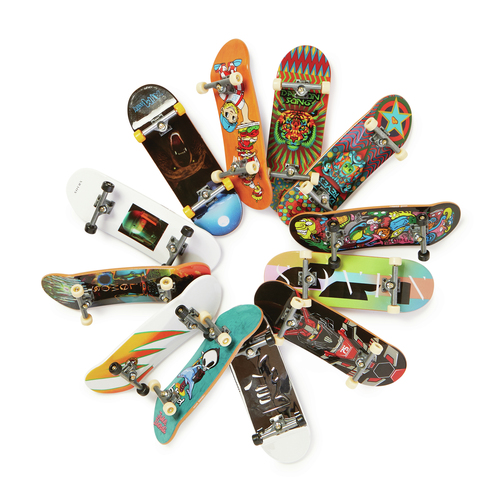 Tech Deck | MINI SKATE FINGER SKATE| fingerskate con grafiche originali, giocattoli per bambini e bambine dai 4 anni