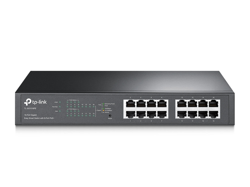 Switch di rete Tp Link TL SG1016PE Gigabit Easy Smart Black