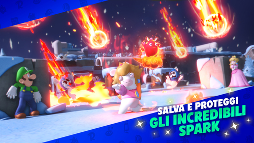 Nintendo Mario + Rabbids Sparks of Hope Base + supplemento Tedesca, Inglese, ESP, Francese, ITA Nintendo Switch