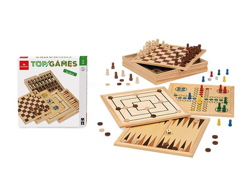 Gioco Dal Negro 53560 Top Games 5 Giochi legno