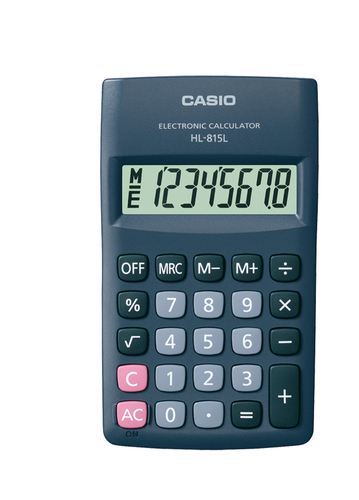 Calcolatrice Casio HL 815