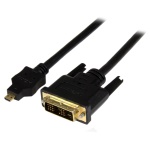 Startech.Com - StarTech.com Cavo Micro HDMI a DVI-D 1 m - M/M, 1 m, Micro-HDMI, DVI-D, Maschio, Maschio, Dritto