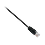 V7 - V7 Cavo Cat6 non schermato (UTP) nero da RJ45 maschio a RJ45 maschio 1m 3.3ft, 1 m, Cat6, U/UTP (UTP), RJ-45, RJ-45
