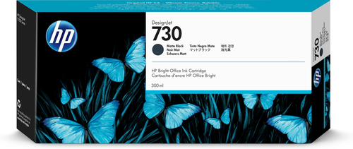 HP Cartuccia di inchiostro nero opaco DesignJet 730 da 300 ml