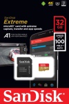 SANDISK - SanDisk Extreme, 32 GB, MicroSDHC, Classe 10, UHS-I, 100 MB/s, 60 MB/s