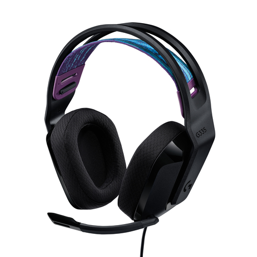 Logitech G G335 Wired Gaming Headset Auricolare Cablato A Padiglione Giocare Nero