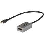 Startech.Com - StarTech.com Adattatore Mini DisplayPort a HDMI - Adattatore dongle mDP a HDMI - 1080p - Mini DisplayPort 1.2 a monitor/display HDMI - Convertitore video Mini DP a HDMI - Cavo integrato lungo 30.5 cm, 0,331 m, Mini DisplayPort, HDMI tipo A (Standard), Maschio, Femmina, Dritto