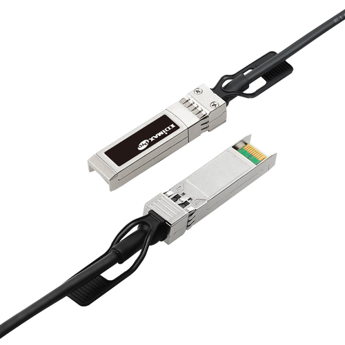 Edimax EA1 Series InfiniBand/fibre optic cable 0,5 m SFP+ Nero