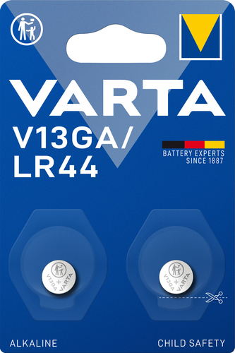 Varta 2x V13GA Batteria monouso LR44 Alcalino