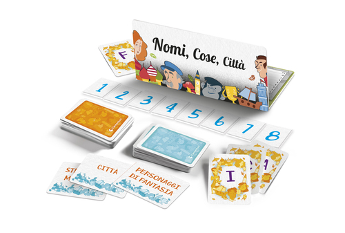 Gioco di società Clementoni 16634 Nomi Cose Città