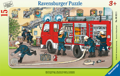 Ravensburger 05219 puzzle 15 pz Cartoni