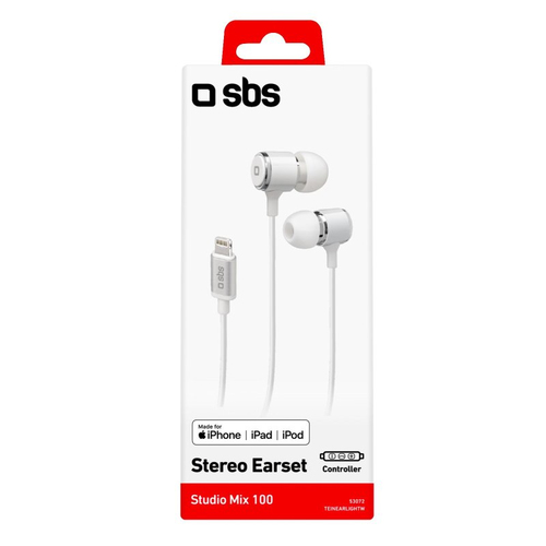 SBS Auricolare in ear stereo con connettore Lightning