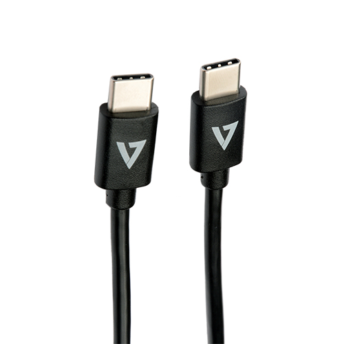 V7 V7USB2C-1M cavo USB USB 2.0 USB C Nero