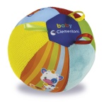 Clementoni - Clementoni Animal friends Musical ball, Ragazzo/Ragazza, 0,25 anno/i, Sonoro, Felpato, Multicolore