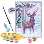 Ravensburger - Ravensburger CreArt Festive Friends, disegni inclusi, Bambino/Bambina, Colore per kit di verniciatura in base ai numeri