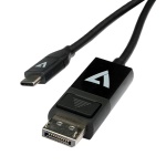 V7 - V7 V7UCDP-2M, USB Type-C 3.2 Gen 1, DisplayPort, 2 m, Nero