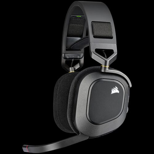 Corsair HS80 RGB Cuffia Padiglione auricolare Nero