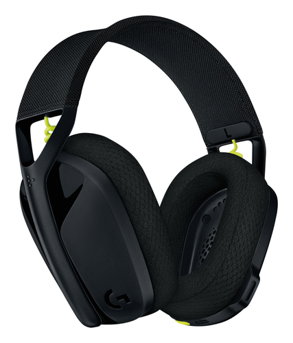 Logitech G Logitech G435 LIGHTSPEED Cuffie Gaming Wireless Bluetooth - Cuffie Over Ear Leggere, Microfoni Integrati, Batteria da 18 Ore, Compatibile con Dolby Atmos, PC, PS4, PS5, Smartphone. Nero