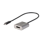 Startech.Com - StarTech.com Adattatore USB C a DisplayPort 8K/4K 60Hz - Adattatore Dongle USB-C a DisplayPort 1.4 - Convertitore video USB Type-C a DP Monitor - Funziona con Thunderbolt 3 - Cavo integrato da 30 cm, USB tipo-C, Uscite Displayport, 7680 x 4320 Pixel
